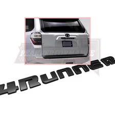 FOR 2010-2024 4RUNNER BLACKOUT LETTER EMBLEM 3D REAR TAILGATE OVERLAY KIT BADGE
