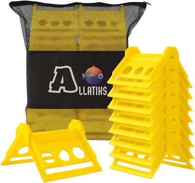 32 Pack 4'' Flatbed Edge Protectors with Carrying Case - 4'' Winch Ratchet Straps