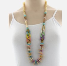 BRIGHTON BEACH Beads Long Necklace