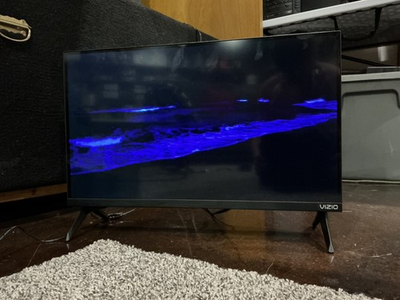 #ad VIZIO Flat Screen TV Black Great Condition $59.99