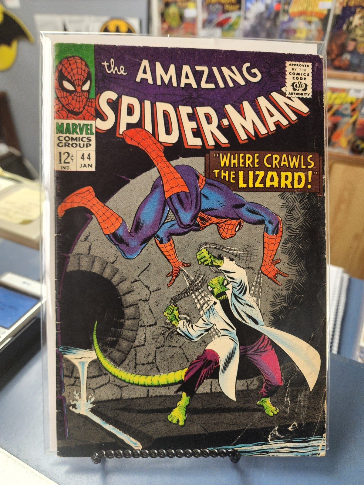 Amazing Spider-Man # 44. Nice Raw Copy
