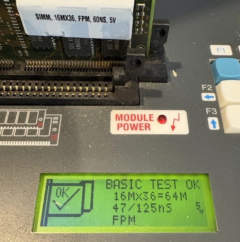 256MB (4X64MB) MEMORY 16MX32 72PIN FPM 60NS 5V RAM SIMM **TESTED** - Image 2 of 3