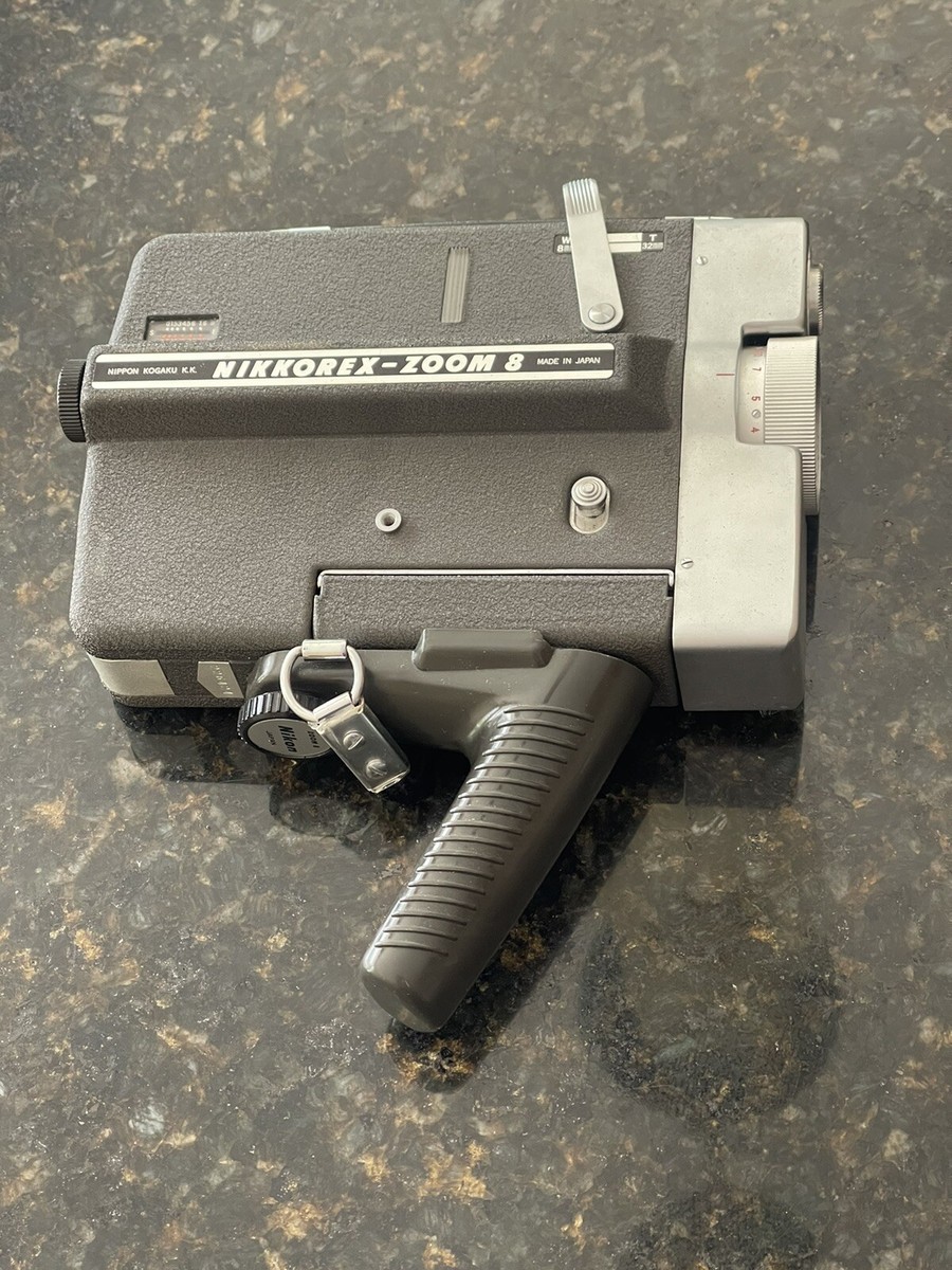 🎁 Vintage Nikon NIKKOREX-ZOOM 8mm Camera excellent condition ‼️working  clean