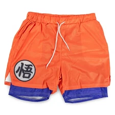 Gym Shorts DBZ Dragon Ball Compression Sleeve Base Layer Anime Manga Tights Gym