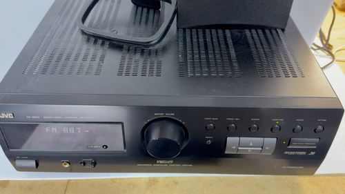 JVC RX-665VBK Audio Video Dolby Pro-Logic 5.1 Channel Receiver TESTED - Video 1 of 1