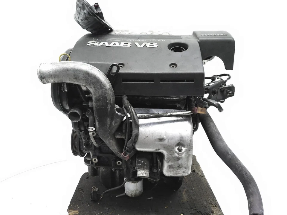 Saab 9-5 1999-2003 3,0 L transmisión automática motor bloque largo 207 k millas 4899886 Foto 4 de 4