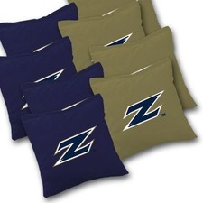 AKRON ZIPS Cornhole Bags SET of 8 ACA REGULATION Baggo Bean Bags