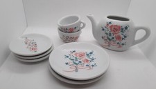 Vintage Miniature Tea Service Set Incomplete 