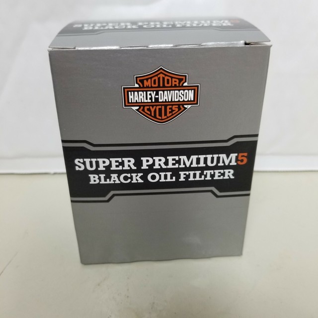 Oil Filter Harley Milwaukee Eight M8 Genuine Black FITS 2017 to 20 ONLY