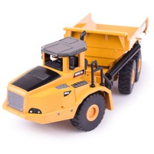 Camión de volteo articulado escala 1:50 modelo de juguete metal diecast vehículo de construcción