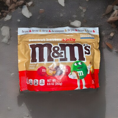243g Beutel Erdnussbutter Gelee Geschmack M&Ms MNMs m und ms American Chocolate Candy
