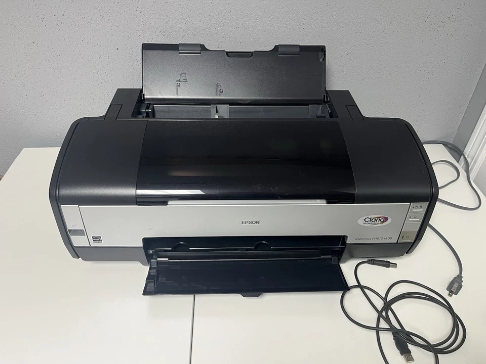 EPSON Stylus PHOTO 1400 Color Inkjet USB Printer. READ - Image 2 of 4
