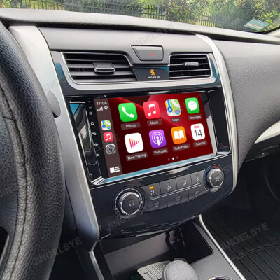 For 2013 2014-2018 Nissan Altima Radio GPS Stereo Apple CarPlay Android13 Camera