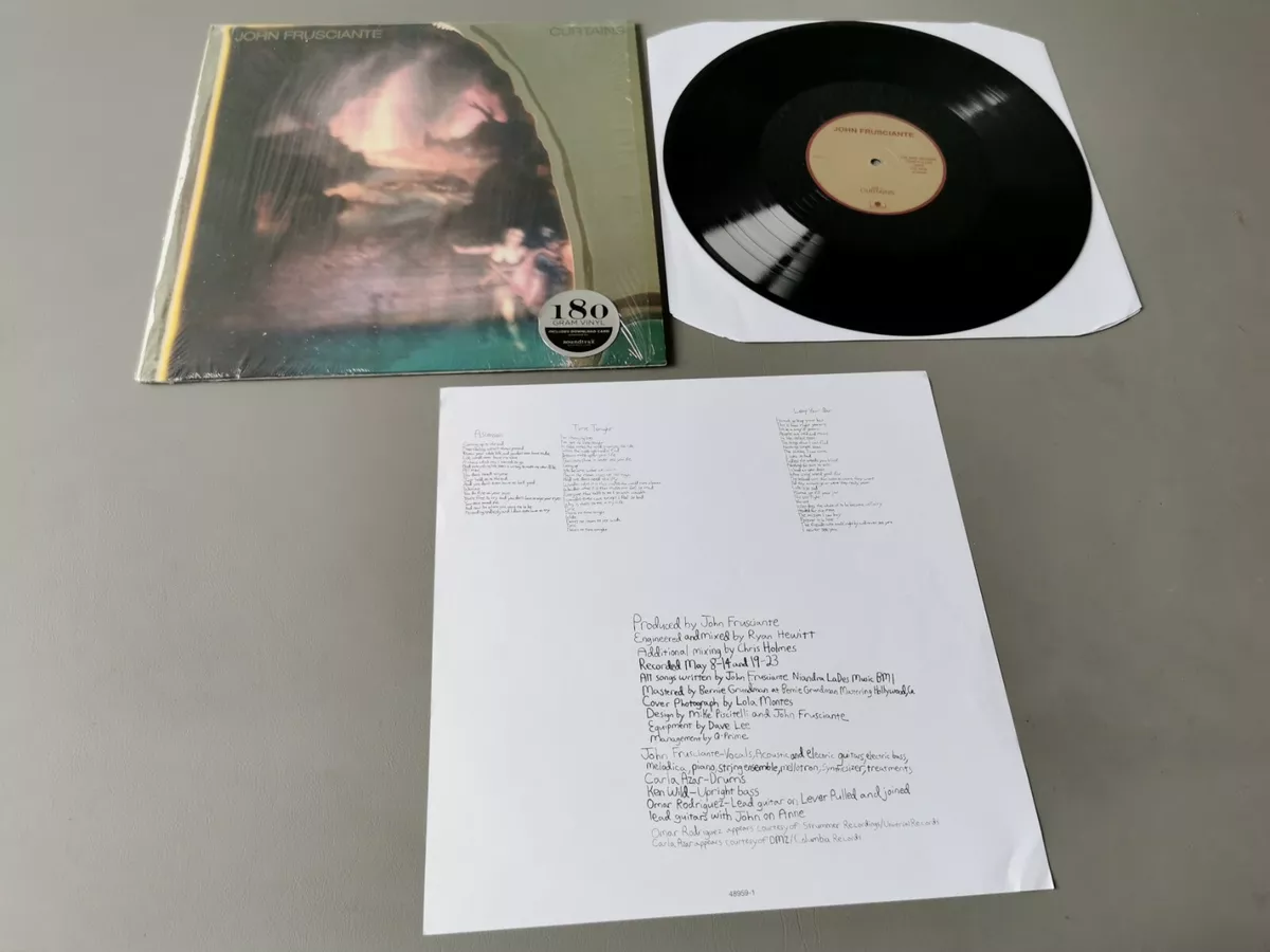 JOHN FRUSCIANTE 180 gram Vinyl LP Curtains (2012 Reord Collection USA)