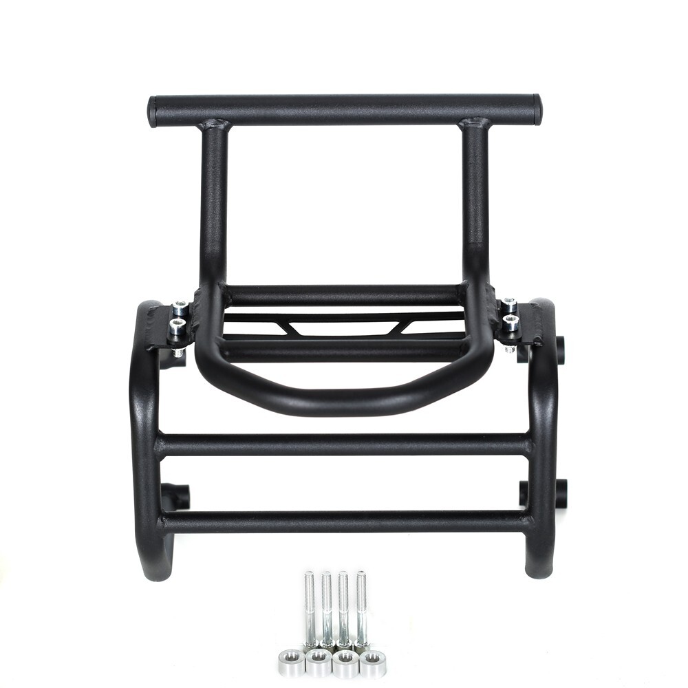 Protector De Faro Delantero MotoSkill Para Honda CT125 Trail 125 Hunter Cub JA55 JA65 – Acero, Negro Mate