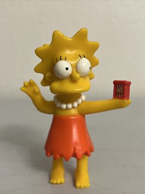 THE SIMPSONS LISA SIMPSON 3” VINTAGE ACTION FIGURE TOY | eBay