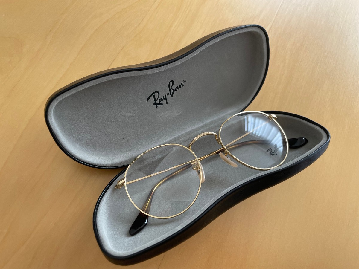 Ray Ban ROUND METAL RX RB3447V 2500 50-21 Arista Gold | eBay
