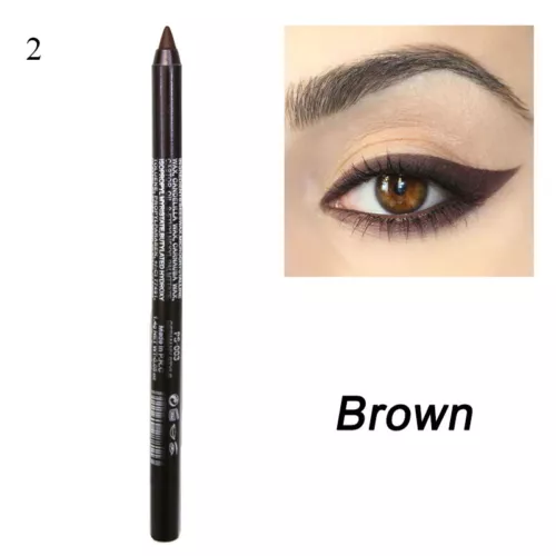 Matita eyeliner colorata 24 ore liquido alto pigmento lunga durata eye liner penna gel - Foto 15 di 110