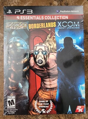 Playstation 3 (PS3) 2K Essentials Collection, Bioshock, Borderlands, X Com - NEW