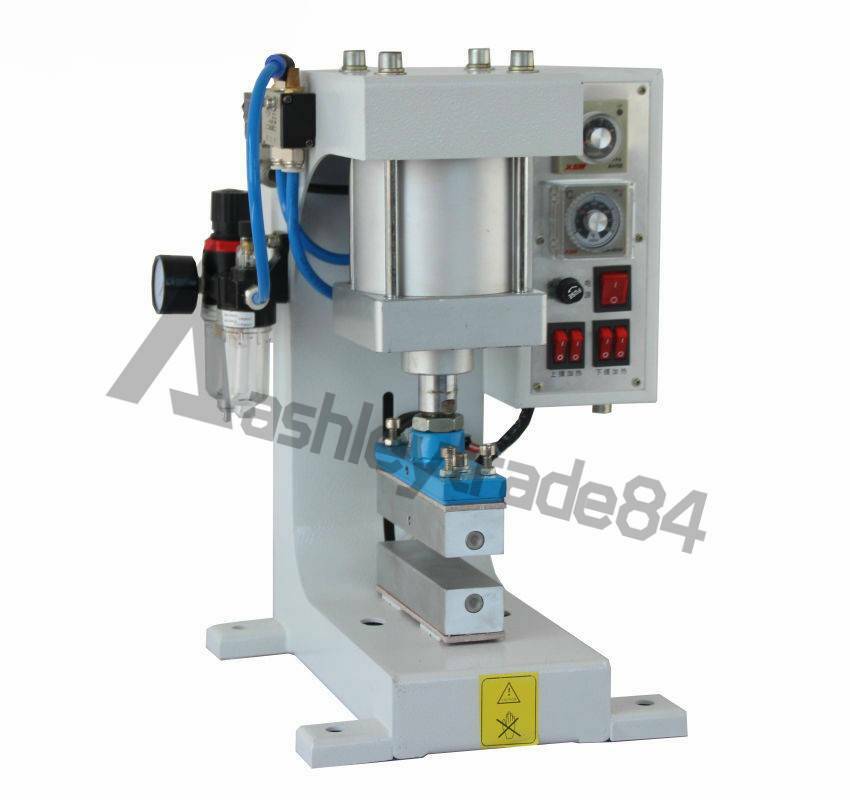 40 x 150mm Pneumatic Hot Foil Stamping Machine Leather Wood LOGO Stamping 220V