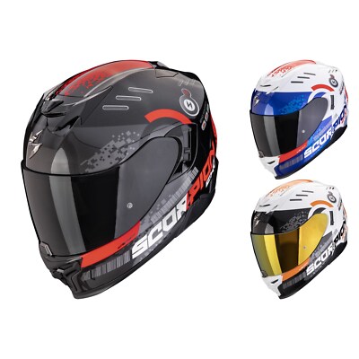 Scorpion Motorrad Helm EXO-520 EVO Air Titan Integralhelm inkl Pinlock Scheibe