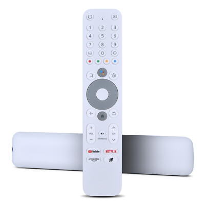 Fernbedienung für Homatics Box R 4K Plus Mit Google Assistant.Weiß