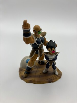 Dragon Ball Capsule Vegeta & Nappa Mega House Color Version Figur Original Japan