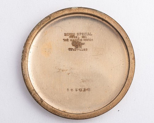 Illinois 16 size 21J jewel Type lll 60 Hour Bunn Pocket Watch/181 Bunn Spec Case - Picture 5 of 5