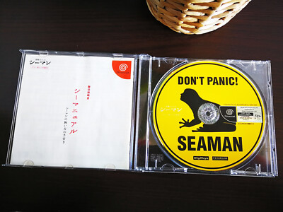SEGA Dreamcast - Seaman (Japan) NTSC-J DC Import JAP JP 1999