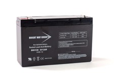PE106RF1 GS Portalac replacement Emergency Lighting SLA Battery 6V 12AH 