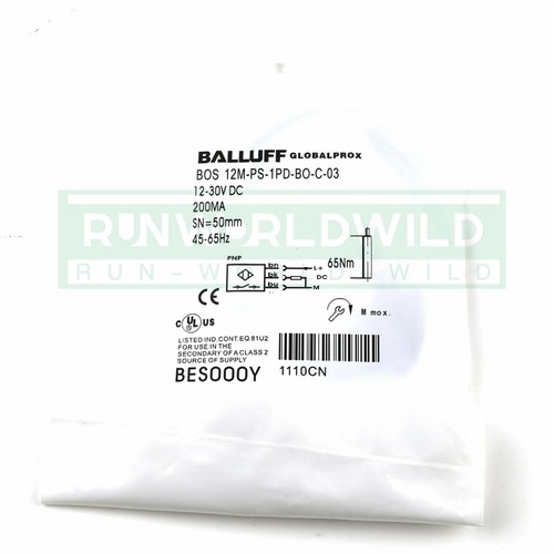 1PCS New For BALLUFF sensor BOS 12M-PS-1PD-BO-C-03 BOS000Y
