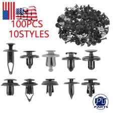100pcs Bumper Fender Screw Rivet Fastener Clip For Toyota Corolla 1997-2020