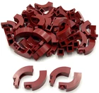 Lego 50 New Dark Red Arch 1 x 3 x 2 Curved Top Arches Pieces