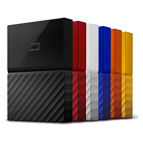 zewnętrzny dysk twardy 1 TB Przenośny Western Digital WD My Passport USB3 PC Mac PS4 - Zdjęcie 1 z 8