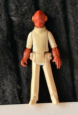 Original Kenner STAR WARS ADMIRAL ACKBAR Action Figure 1982 Hong Kong Very Good