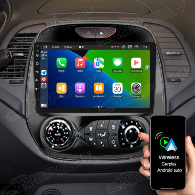 Android 15 Carplay Autoradio GPS Navi WIFI 64GB Für Renault Captur MK1 2013-2019