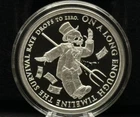 1 oz Silver Proof Zero Hedge Silver Shield .999 Pure COA BOX 2023 Limited