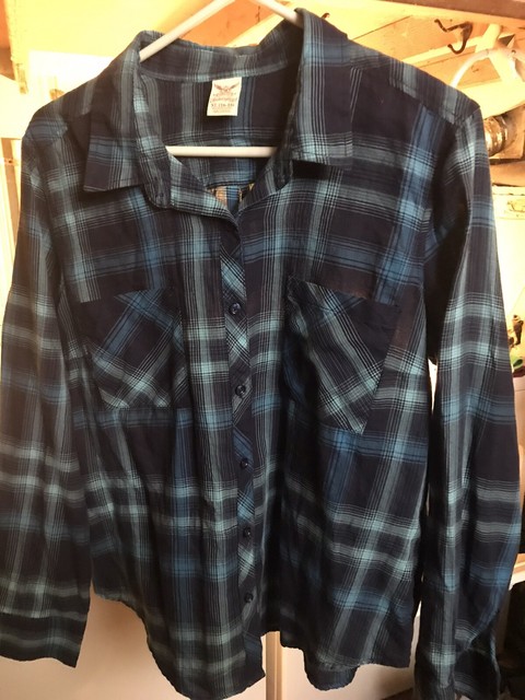 faded glory women's flannel shirts