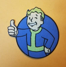 Fallout Boy Thumbs up Logo Patch 3 1/2 inches wide Style A