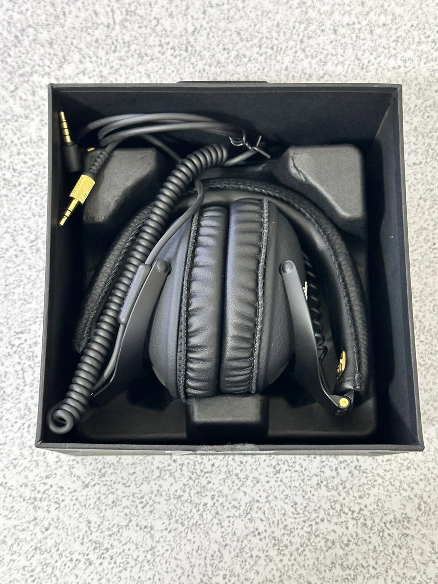 Marshall Monitor Over the Ear Corded Headphones Used