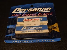 Brand New Lot of 2 Personna 10ct Hair Shaper Blades Extra Sharp Stainless