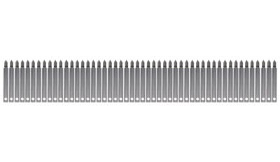 (50pcs -Silver) Majek Golf Groove Sharpener for Wedges & Irons-Perfect Golf Gift