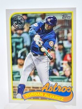 Yordan Alvarez 2024 Topps Series 1 1989 35th Anniversary  Houston Astros