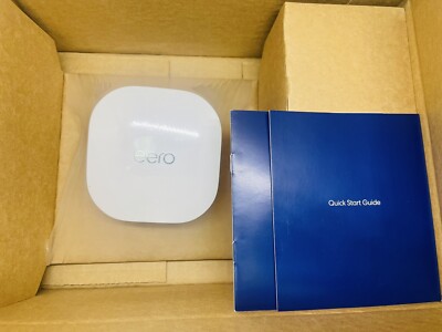 Eero 6 N010111  CR AX1800 Dual-Band Mesh Wi-Fi 6 Router.  14 - Reconditioned