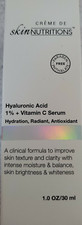 Creme DE Skin Nutritions Hyaluronic Acid 1% Compare to Amazon 5-NEW-SHIP 24 HRS