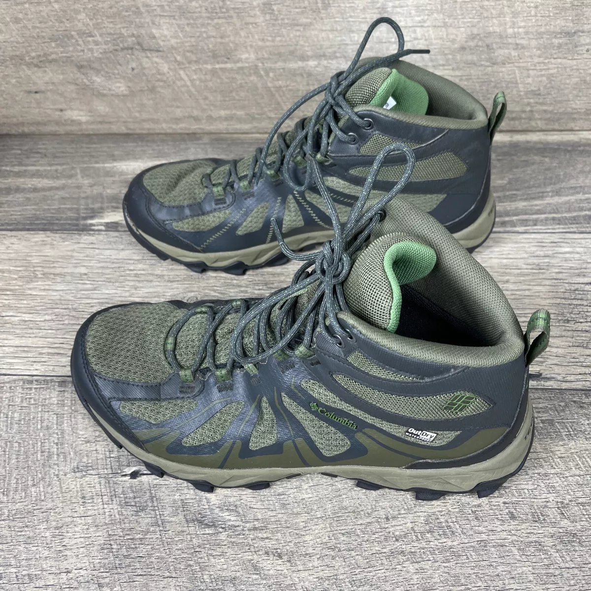 Columbia OMNI GRIP TECHLITE Green Men BM1763 383 Size 10.5 eBay