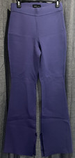Ten by Babaton Paramount Pant Purple Split Leg High Rise Size M