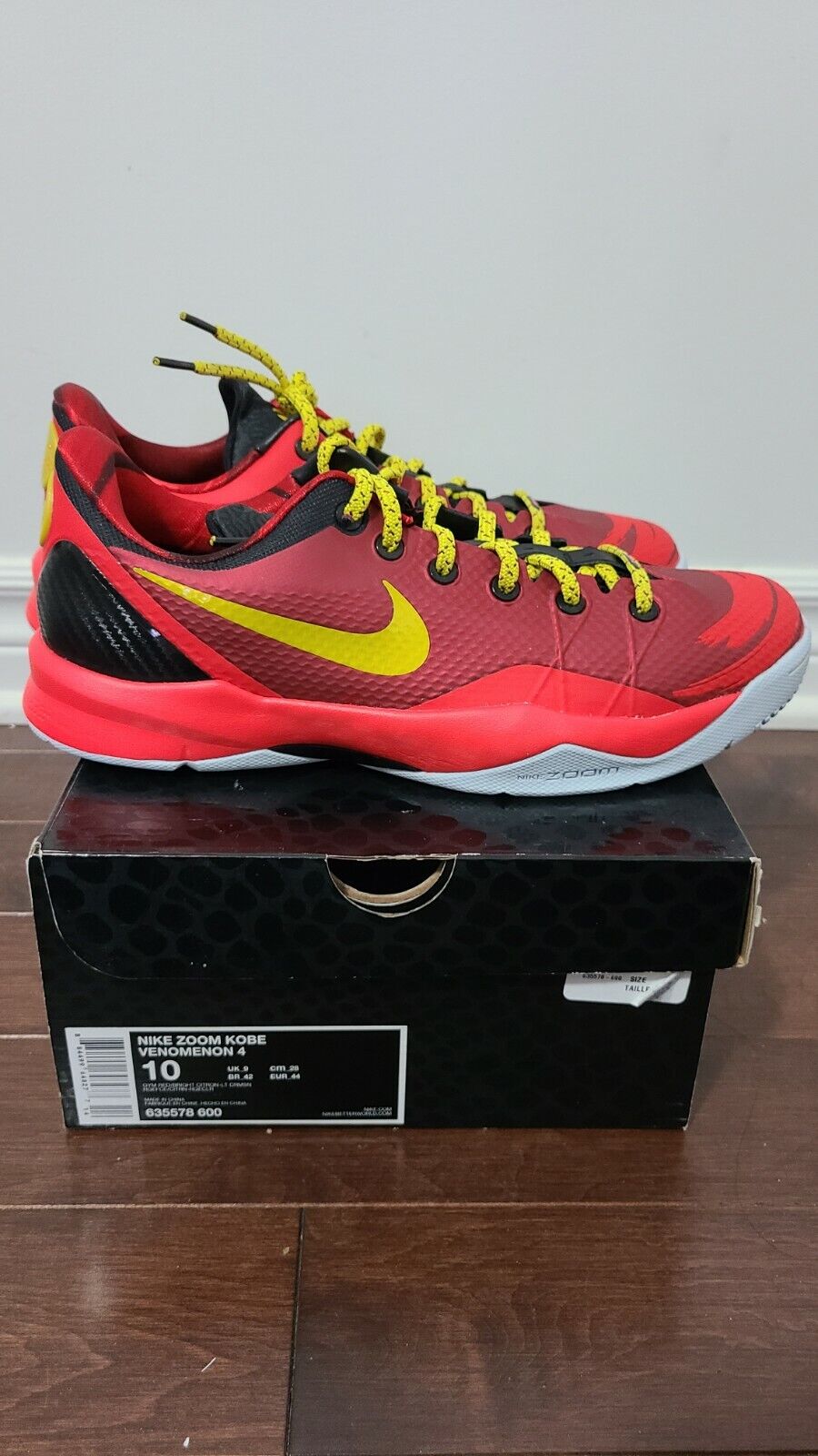 machine Bijdrage tegel Nike Zoom Kobe Venomenon 4 - Size 10 - Brand New | eBay