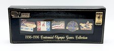Vintage 1896-1996 Centennial Atlanta Olympic Games Collection Pins Set of 5 Pins