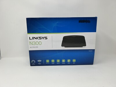 Linksys E1200 300 Mbps 4-Port 10/100 Wireless N Router